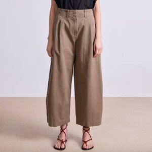Apiece Apart Wide Leg Trouser